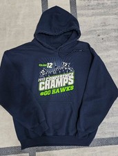 Seahawks Conference Champs Hoodie Size Large