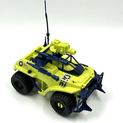 GI Joe ARAH 1990 Badger Front Line Attack Jeep Vehicle Hasbro Incomplete
