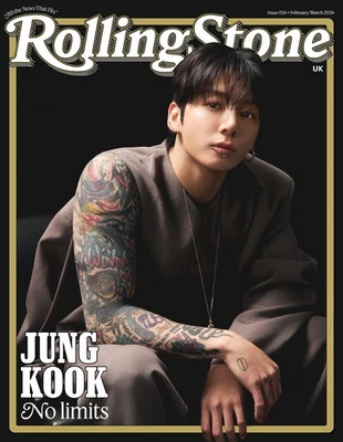 UK Rolling Stone Magazine: Issue #26, Jung Kook BTS, Feb/March 2026 [PRE-ORDER]