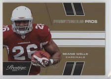 2011 Panini Prestige Prestigious Pros Gold 52/100 Chris Wells Beanie #3 0o9