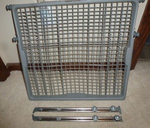 Samsung DW80K7050US 3rd Level Dishrack DD82-01321A Genuine OEM with Slide Rails