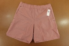 Old Navy Boys Size Large 10-12 Woodrose Above Knee Stretch Tech Shorts NWT