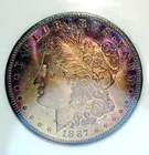 1887-P Morgan Silver Dollar PC MS!!67 - nice