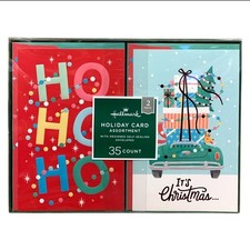 Hallmark Holiday Christmas Cards 35 Count with Self-Sealing Envelopes NEW IN BOX