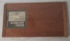 Sudberry House Needlework BUTCHER BLOCK CHEESE BOARD 15 1/4"x 8 5/8" NEW