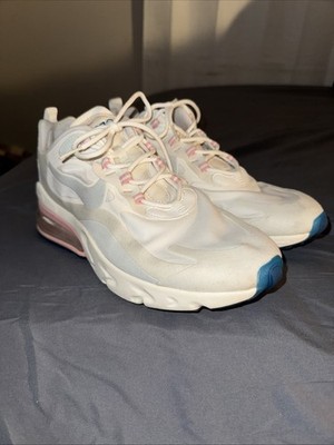 NIKE AIR MAX 270 REACT USED SIZE 9.5 AMERICAN MODERN SUMMIT WHITE