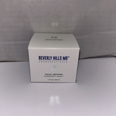 Beverly Hills MD Facial Defining Overnight Mask New In Sealed Box