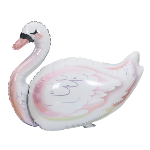 Swan Balloon Birthday Party Decoration Fairy Tale Glossy Foil Helium/Air Huge