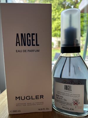 angel mugler eau de parfum (can Refill 3.3oz Bottle x5times