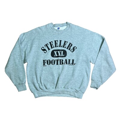 Vintage 1995 Pittsburgh Steelers Russell Athletic Brand Crew Neck