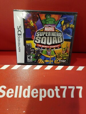 Marvel Super Hero Squad: The Infinity Gauntlet (Nintendo DS, 2010) Brand New 