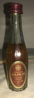 Mignonnette antique alte Miniflasche Cognac Camus Grand VSOP 3cl 40°