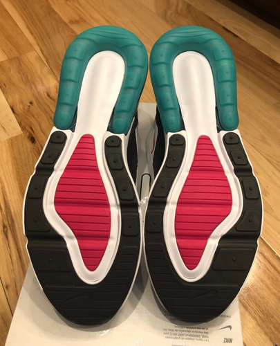 Nike Air Max 270 T White Rush Pink Washed Teal DR9876 100 Men's Size 15 | eBay