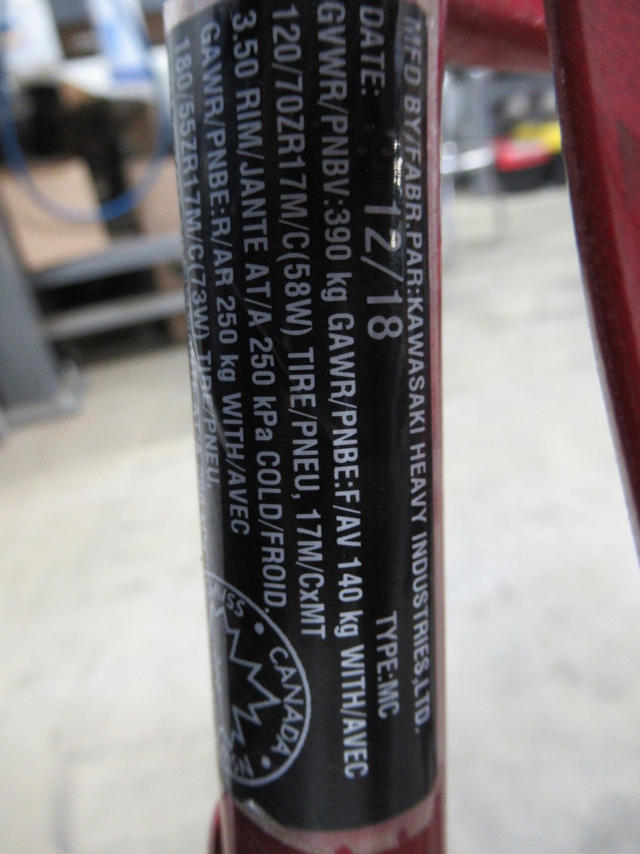 2019 Kawasaki Z900 EB1010 Frame | 32160183335V | OE