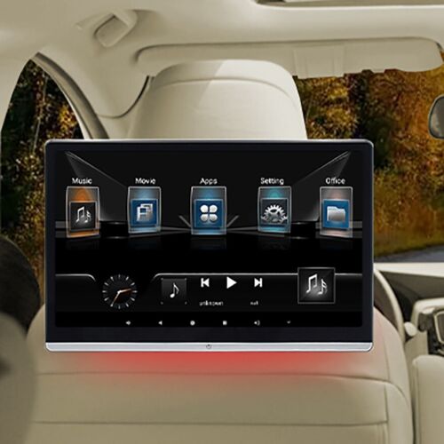 14 Inch Wifi 4K 1080P Video Player Android 14 Headrest Car HDMI TV Rotate Screen - Picture 2 of 9