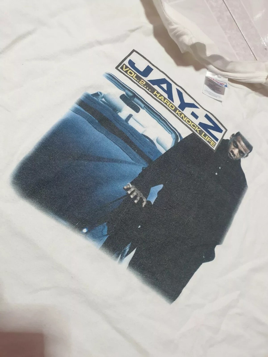 Rare vintage Jay Z roc a fella records Hard Knock Life t Shirt Hip