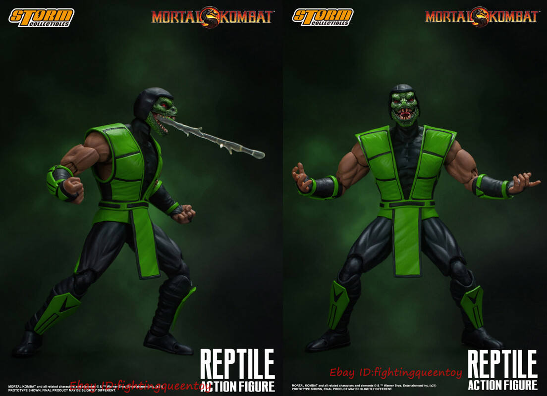Storm Toys Mortal Kombat Reptile 1/12 Scale Figure Model INSTOCK