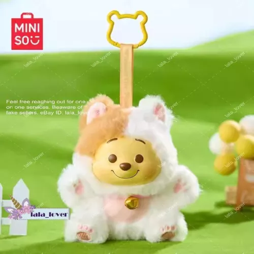Miniso Winnie The Pooh Plush Vinyl Blind Box Confirmed Figure New! - Picture 7 of 39