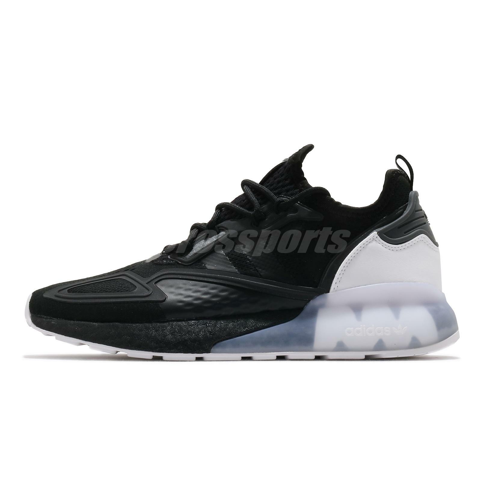 adidas Originals ZX 2K BOOST Black White Men Casual Lifestyle Shoes FZ2946  - Shopping.com