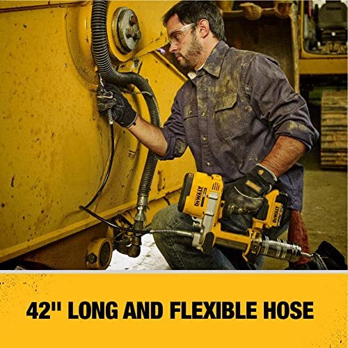 DEWALT 20V MAX Grease Gun Kit, Cordless, 42” Long Hose, 10,000 PSI, Variable 885911330367 eBay