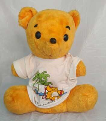 big yellow teddy bear