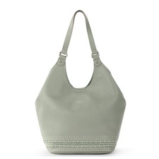 The Sak Roma Shopper In Leather Double Shoulder Straps Meadow