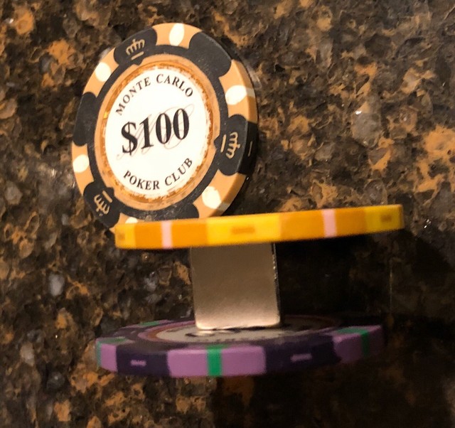 Authentic Rare OEM Monte Carlo Poker Club Chips Las Vegas Casino eBay