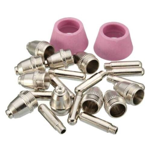 Kit 24 Pezzi Ugelli E Punte Per Taglio Plasma SG-55 AG-60 WSD-60 0.8MM - Compatibile Con CUT60, LGK-60 E Altre Macchine - Foto 2