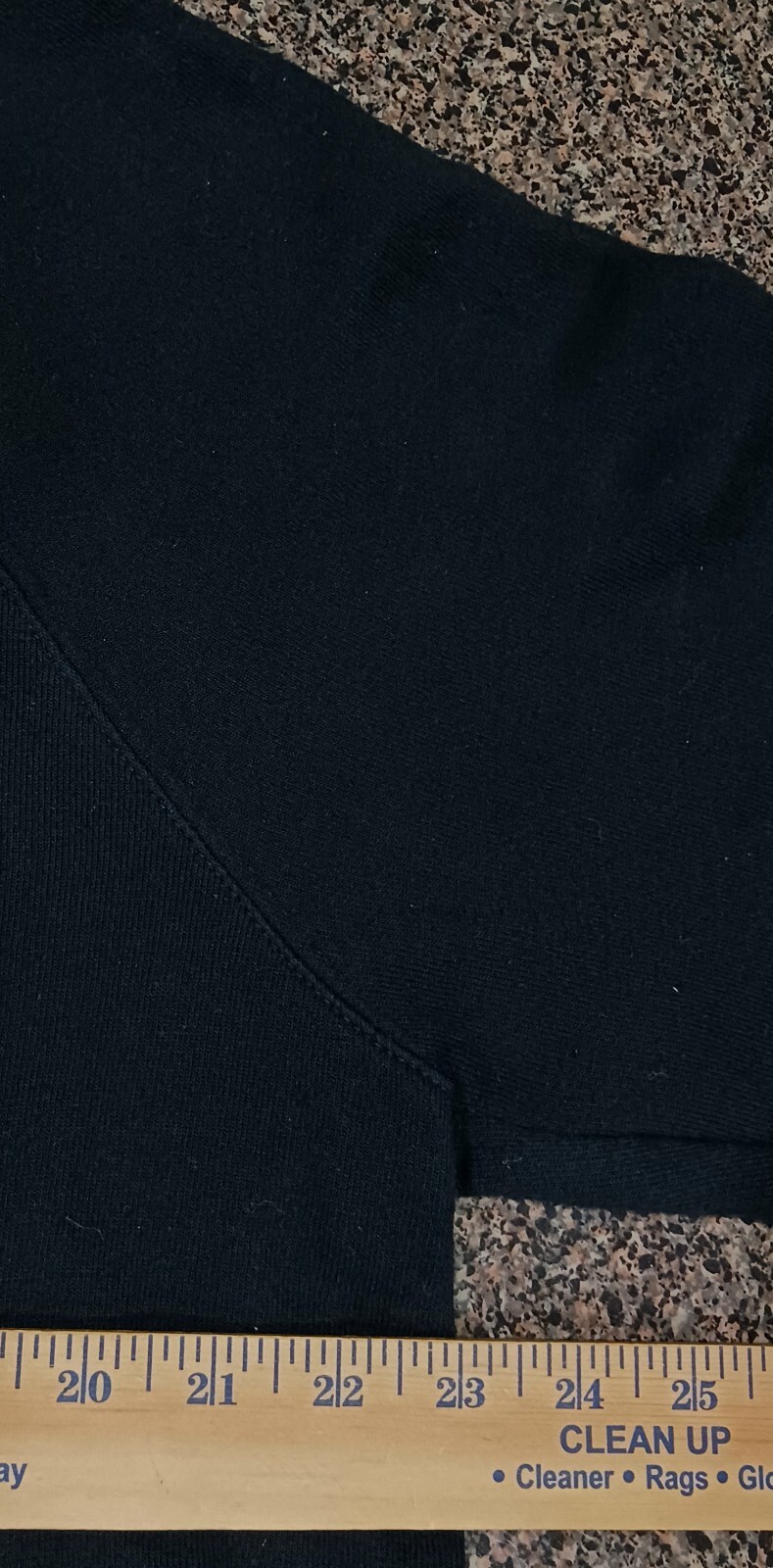 FILA Felpa nera Furniture Row Racing XL Team Issued NASCAR Truex Jones