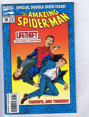 Amazing Spider-Man #388 Marvel 1994 Foil Embossed Cover, Lifetheft