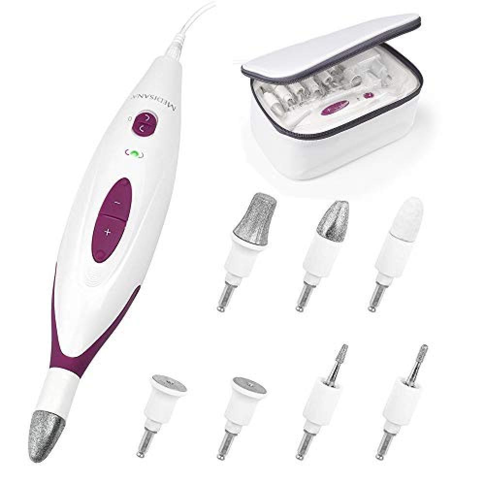 Medisana MP 815 Set per Manicure e Pedicure Elettrica con 7 Accessori per la Cur