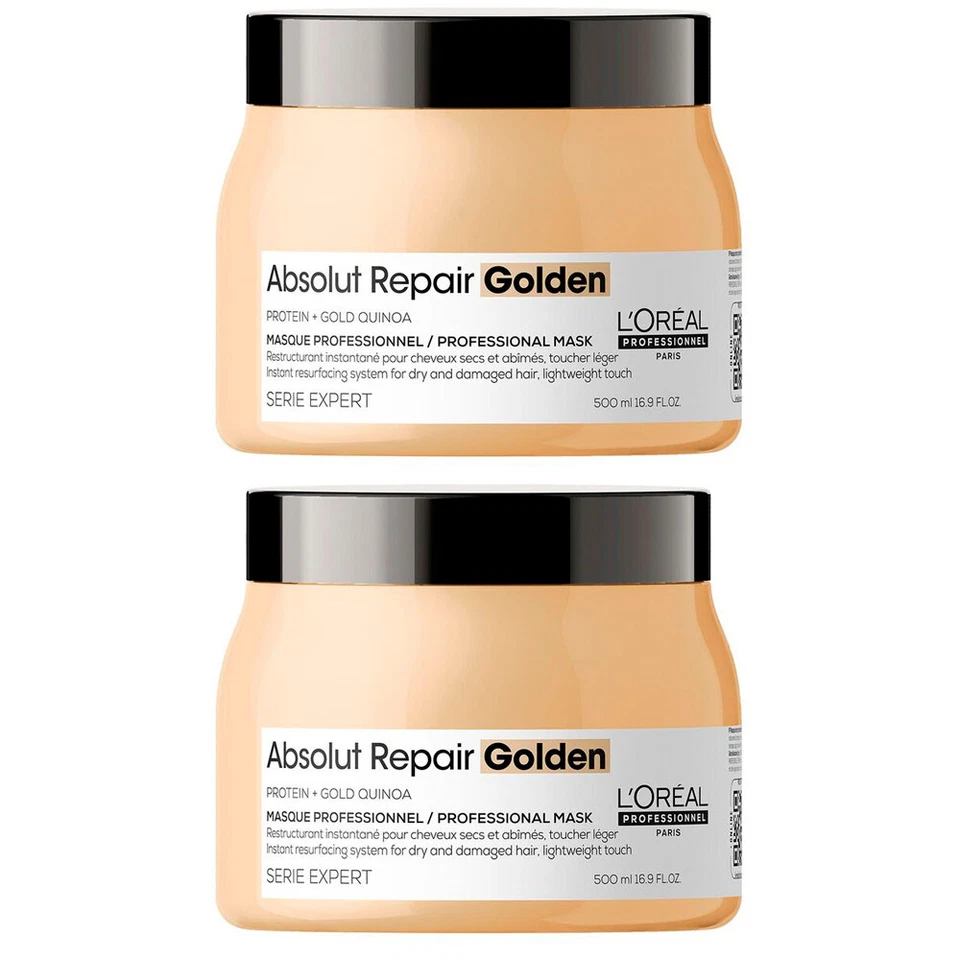 L'ORÉAL PROFESSIONNEL Loreal Serie Expert Absolut Repair Gold Maske 2x 500ml