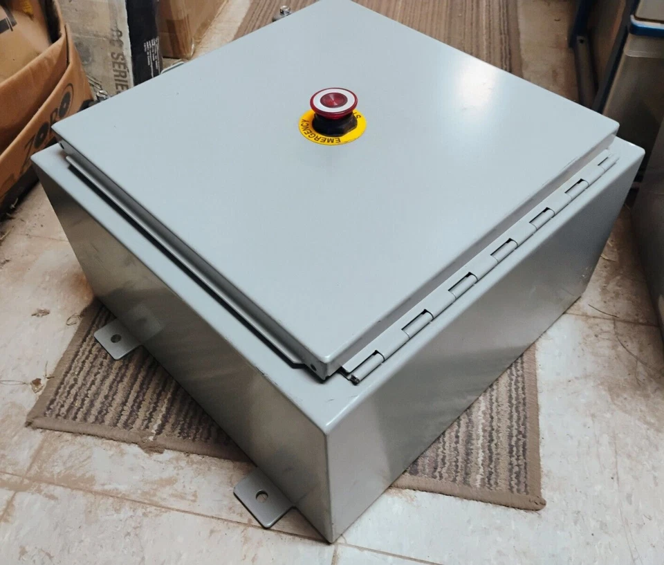 ENCLOSED POWER SUPPLY STATION A161608LP PULS DIMENSION QS10 PUSHBUTTON STOP NEW - Image 2 of 4