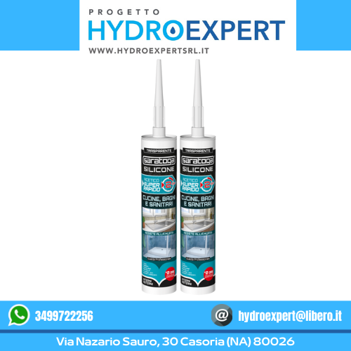 Silicone Acetico Super Rapido Saratoga  x2