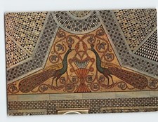 Postcard Peacocks Mosaic Floor Basilica di San Marco Venice Italy