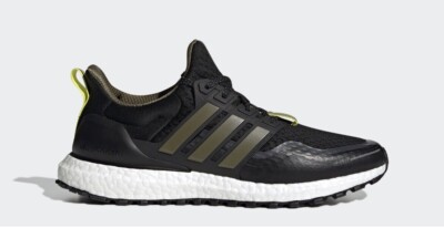 Adidas UltraBoost Cold.Rdy DNA Running Shoes Black Olive G54966 Mens 7.5