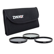 Slim 52mm Filter Kit UV CPL ND for Nikon D3000 D3100 50mm f/1.8D AF NIKKOR lens
