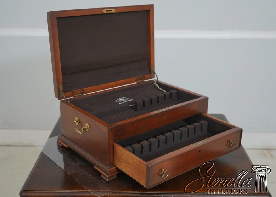 L67352: Cofre de plata HENKEL HARRIS Foto 3 de 4