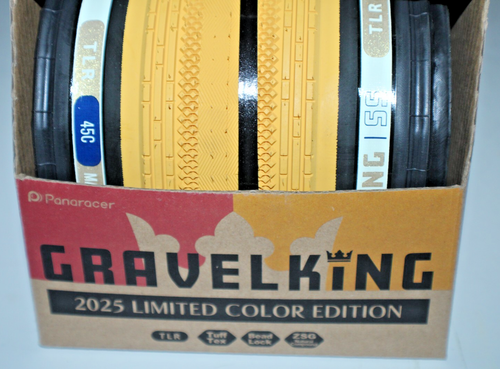2025 Panaracer Gravelking SS Reifen 700x45c Tubeless TLR Tuff-Tex Honeybutter BLK - Bild 3 von 6