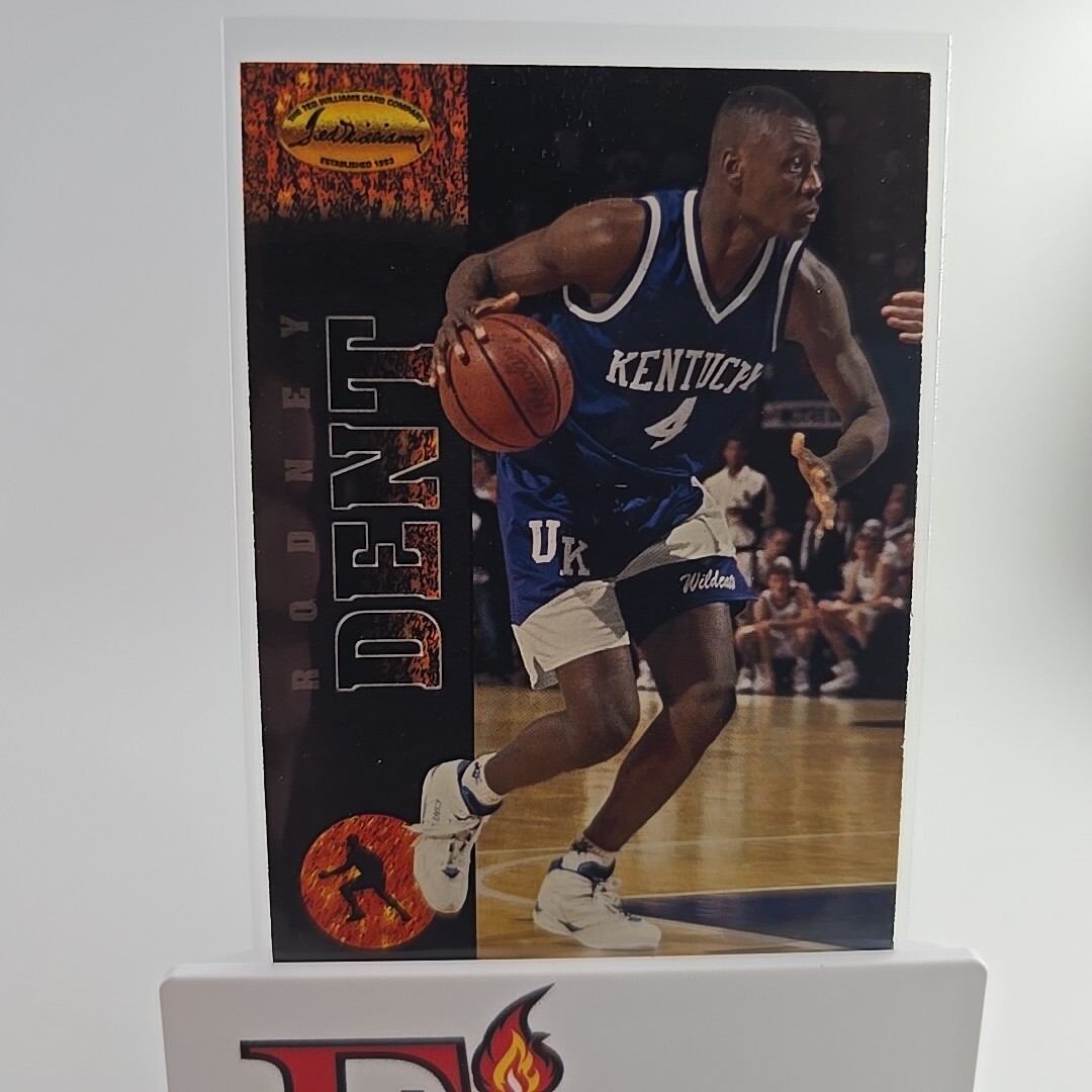 1994-95 Ted Williams Card Company - #16 Rodney Dent (RC) Kentucky