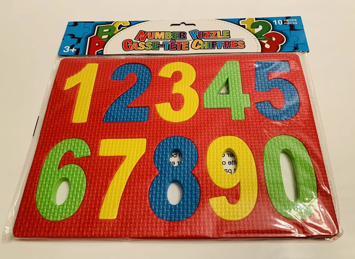 Foam number cheap puzzle