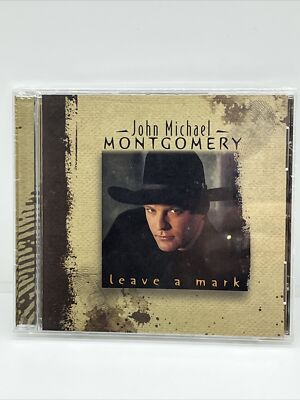 John Michael Montgomery - CD- Leave A Mark. 1998 Sealed  Cover You In Kisses 