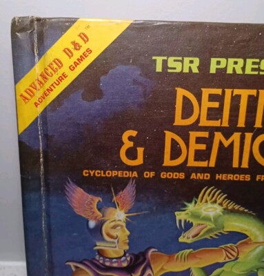 1980 TSR Presents Deities & Demigods Cyclopedia Advanced D&D 2013