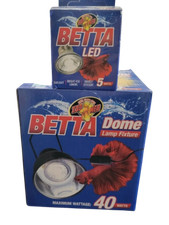 Betta Dome Lamp fixture and Bonus Free Betta LED Bulb