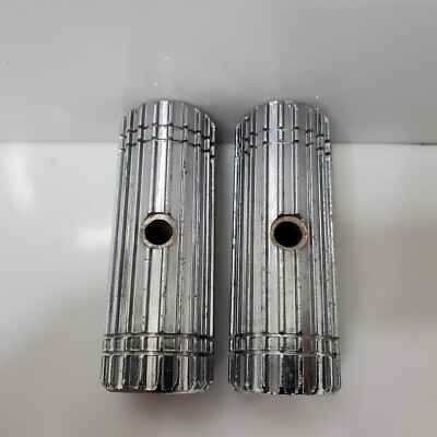 Vintage Tuf-Neck Freestyle BMX Axle Pegs 26t 24t Silver USA | eBay