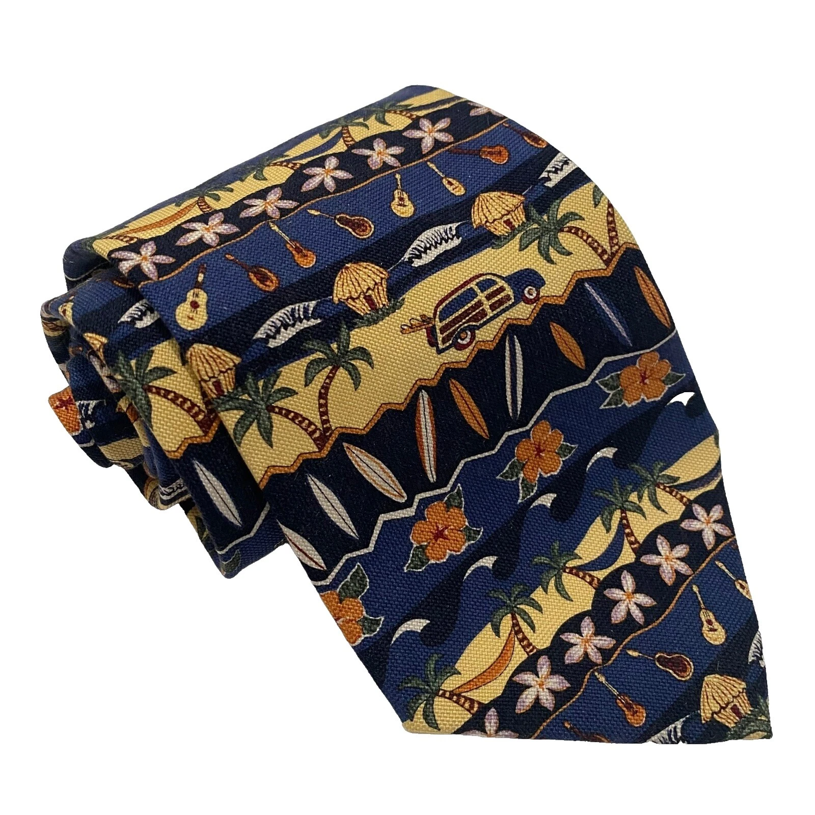 Hawaiian 100% Seda Multicolor Lazos para De hombre