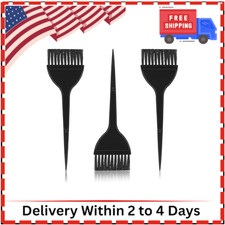 Hair Coloring Brush Kit - 3 Pcs Hair Dye Brushes with Applicator for Salon