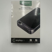 Jemluse Wireless CarPlay Adapter for Apple iPhone Convert Wired To Wireless