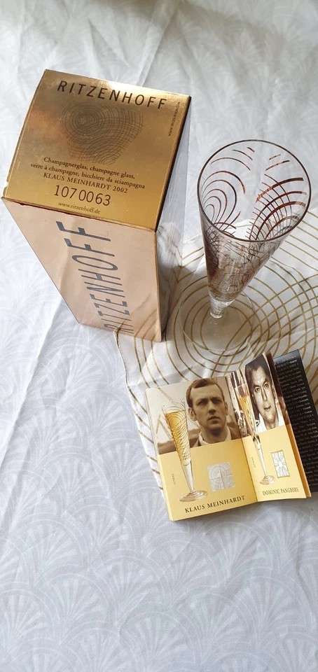 Ritzenhoff-Flûte de champagne de collection-Klaus Meinhardt 2002 - Photo 3/4