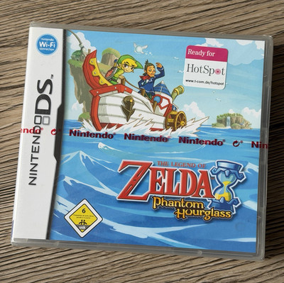 NEU The Legend of Zelda: Phantom Hourglass Nintendo DS PAL sealed red stripe
